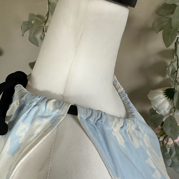 Proenza Schouler Floral Draped Sleeveless Gown - Picture 8 of 15